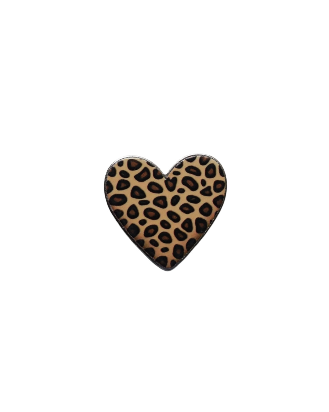 Leopard print Heart