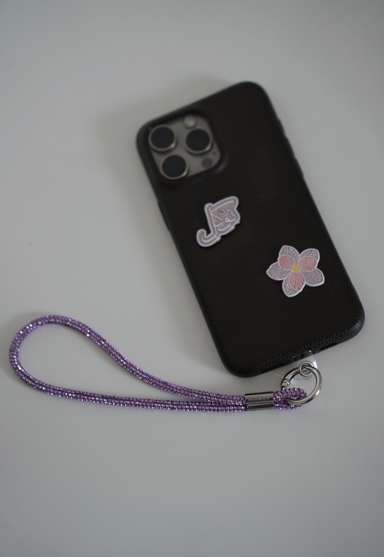 Purple Phone Strap