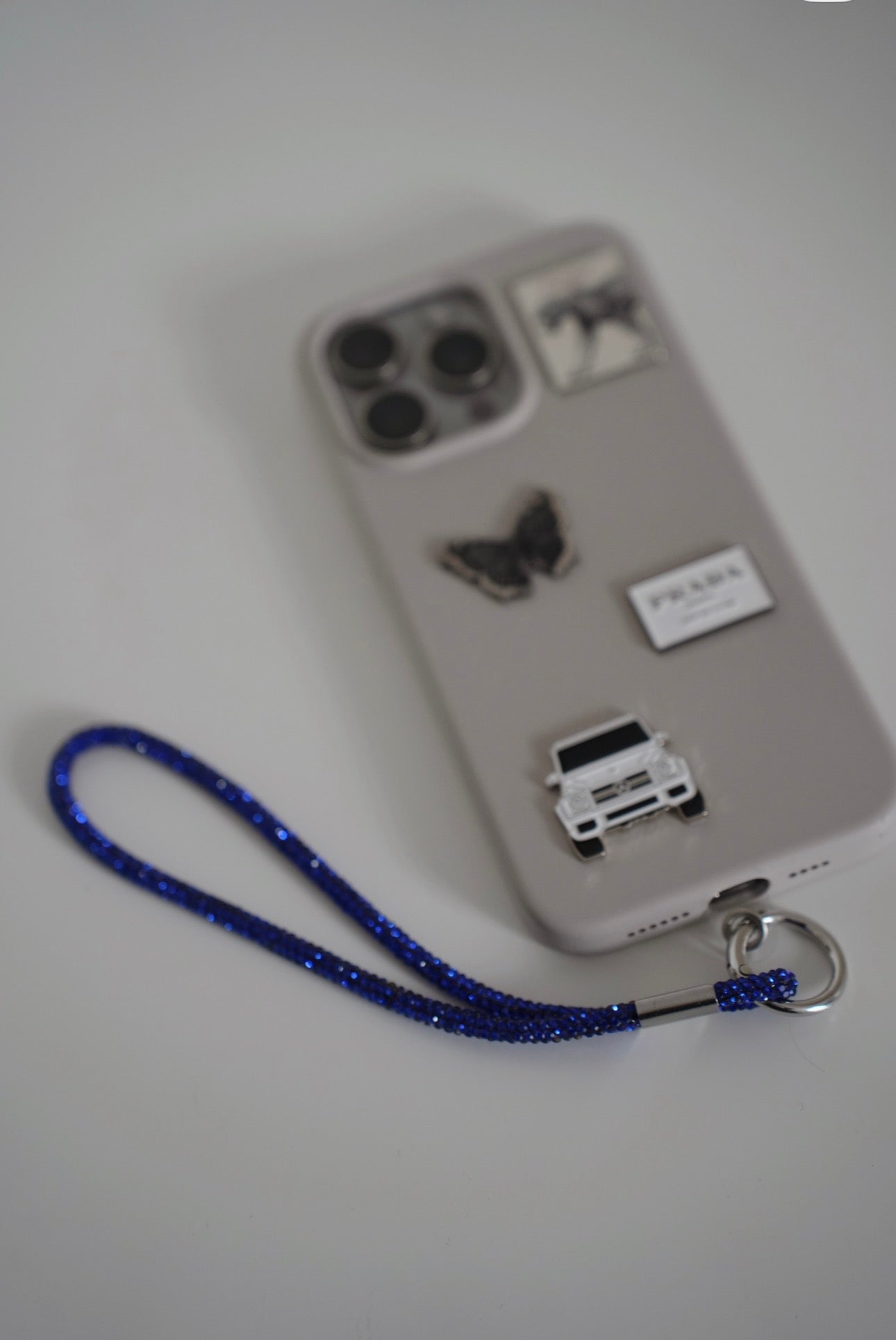 Blue Phone Strap